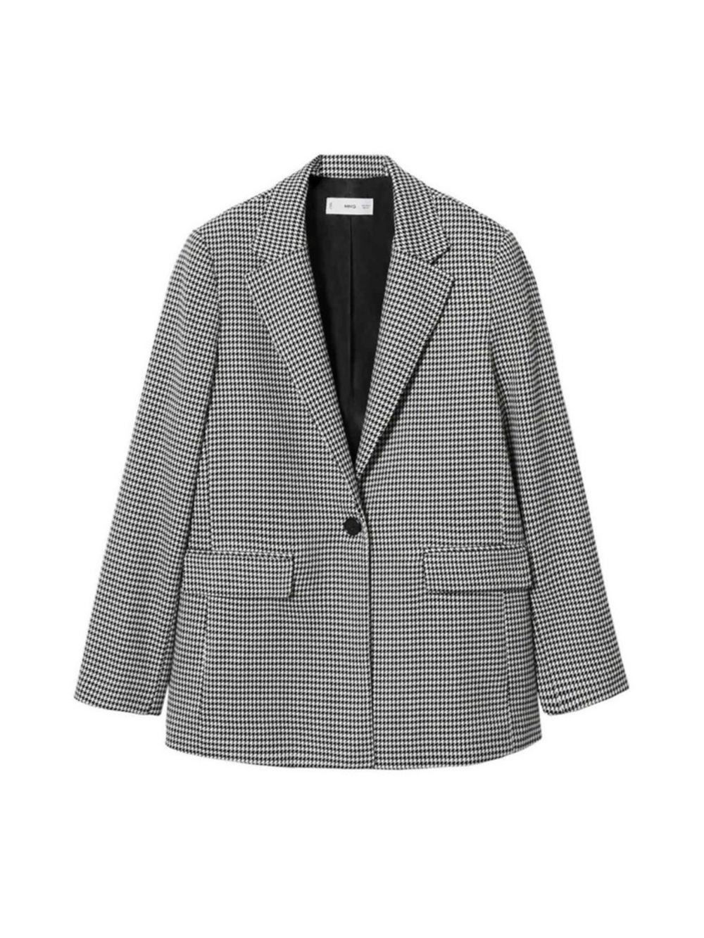 Mango Houndstooth Blazer